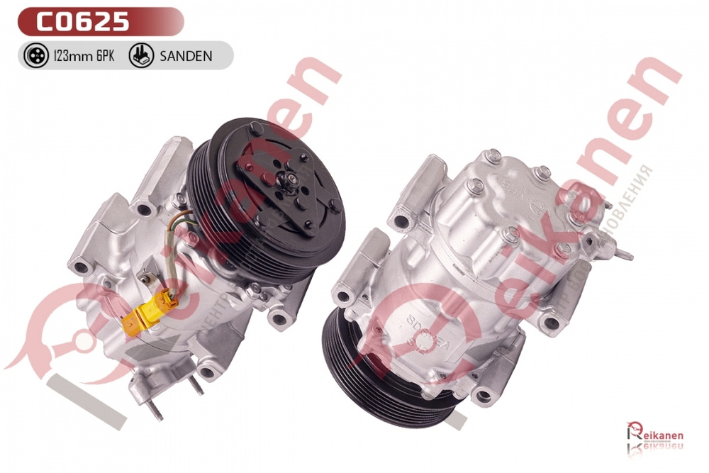 Reikanen компрессор кондиционера автомобильный восст для CITROEN BERLINGO/PEUGEOT 206 03- гарантия 1 #1