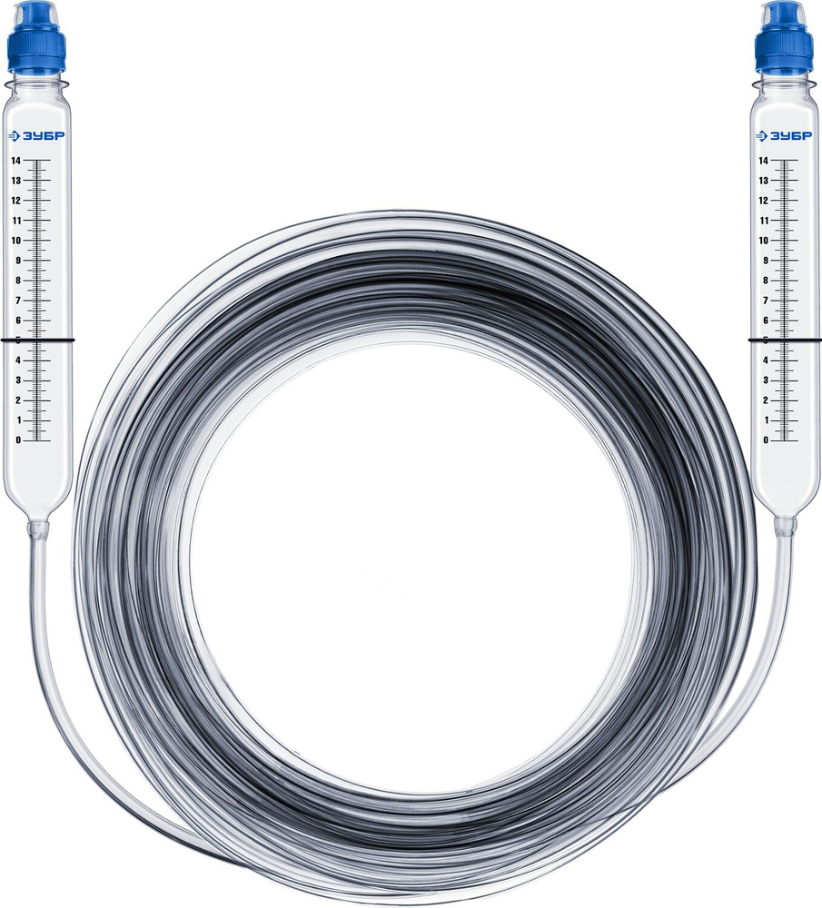 Гидроуровень с усиленными измерительными колбами ЗУБР Профессионал 20 м  #1