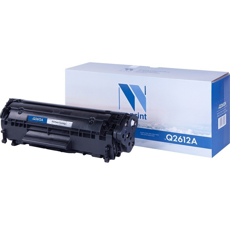 NV Print Тонер-картридж NV-Q2612A LaserJet M1005 | 1010 | 1012 | 1015 | 1020 | 1022 | M1319f | 3015 | #1