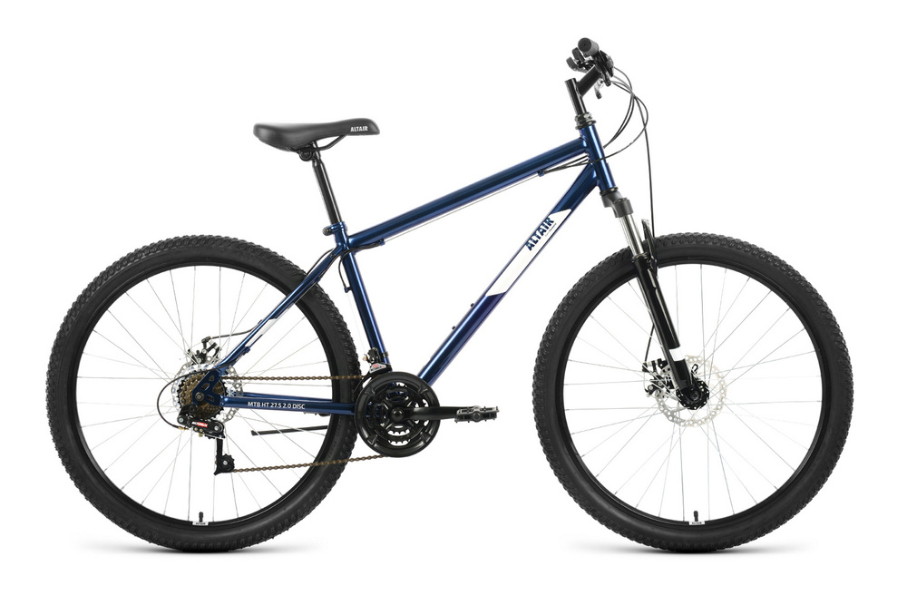 Горный велосипед Altair MTB HT 27.5 2.0 D, год 2022, цвет Синий-Белый, ростовка 17  #1