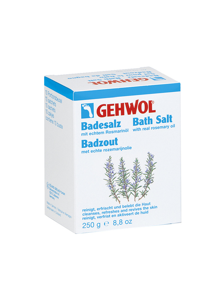 GEHWOL Соль для ванны с маслом розмарина 10 пакетиков #1
