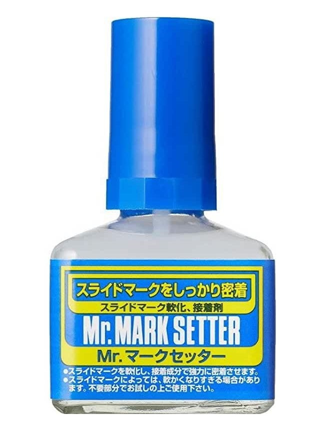 Средство для фиксации декалей Разбавитель Mr.Hobby THINNER MR.MARK SETTER 40мл MS-232  #1