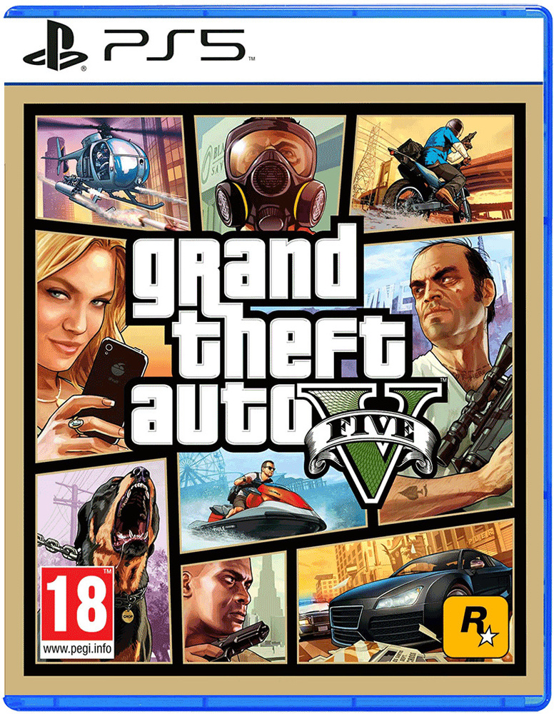 Игра GTA 5 Grand Theft Auto V PS5 русс. субт. #1