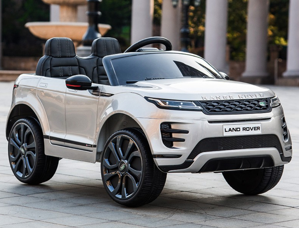 Электромобиль RANGE ROVER EVOQUE 4 Мотора 140W Серебристый Глянец (ЛИЦЕНЗИОННЫЙ)  #1