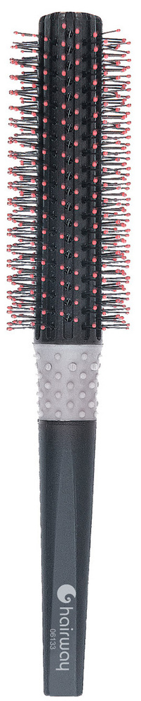 Брашинг Hairway Round пластиковой основе с нейлоновыми штифтами, 20 мм (8462142) 06133  #1