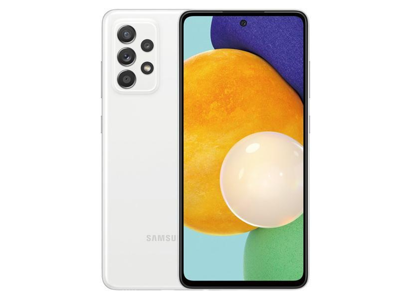 Samsung Смартфон Galaxy A52 5G(Европейская версия с двумя SIM-картами) 6/128 ГБ, белый  #1