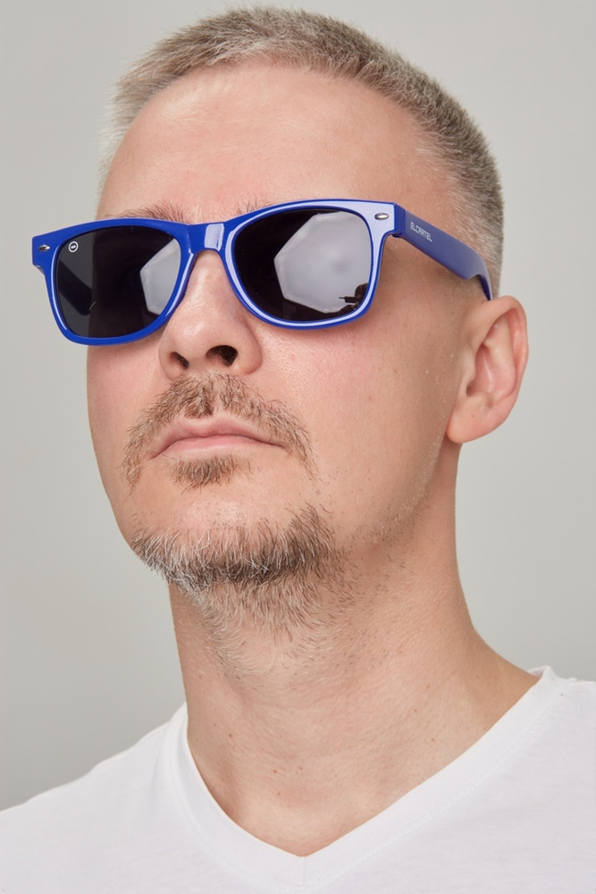 KAR Wayfarer Blue Frame/ Очки солнцезащитные женские,мужские/ очки солнце защитные мужские/очки от солнца/ #1