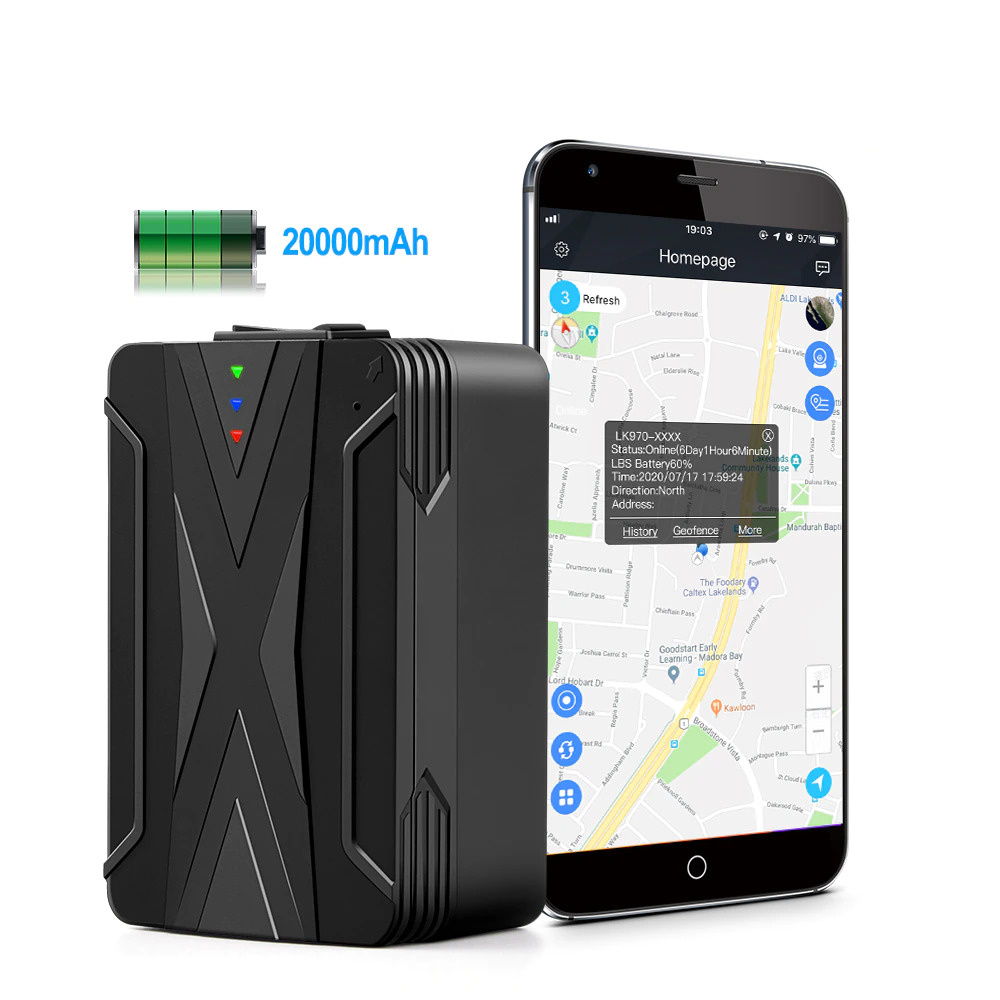 Автомобильный GPS-трекер CXEMATEX TR970 с магнитом / аккумулятор 20000 мАч / длительный режим ожидания #1