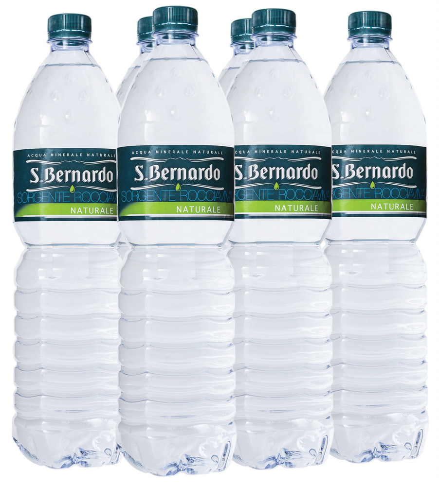 Вода минеральная SAN BERNARDO (САН БЕРНАРДО) Naturale 1,5 л х 6 шт, негазированная, пэт  #1