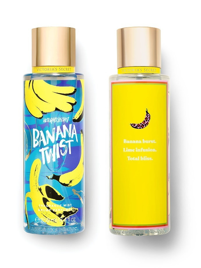 HJ спрей, спрей для тела, Victoria's Secret спрей для тела Banana Twist, Fragrance Body Mist, 250ml  #1