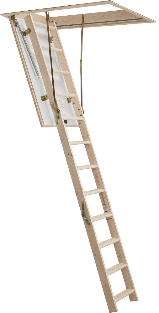 Чердачная лестница складная  "Hobby-26" 60x120х280см. #1
