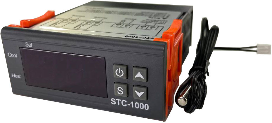 Цифровой терморегулятор/термостат STC-1000 (с термопарой) #1