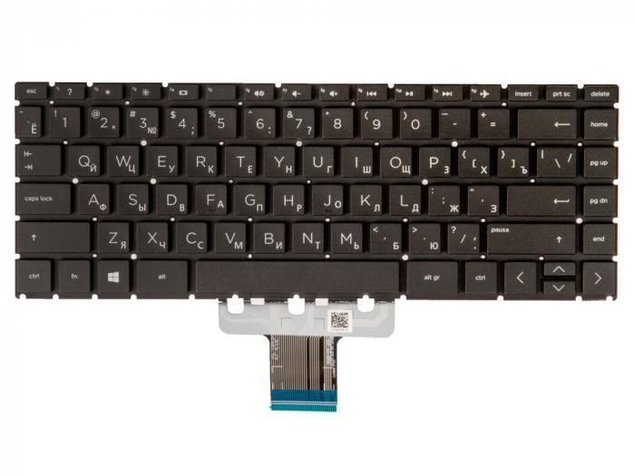 Клавиатура / Keyboard для ноутбука HP Pavilion x360 14-cd0000, 14m-cd0000, 14t-cd0000, 14-CE, 14-MA, #1