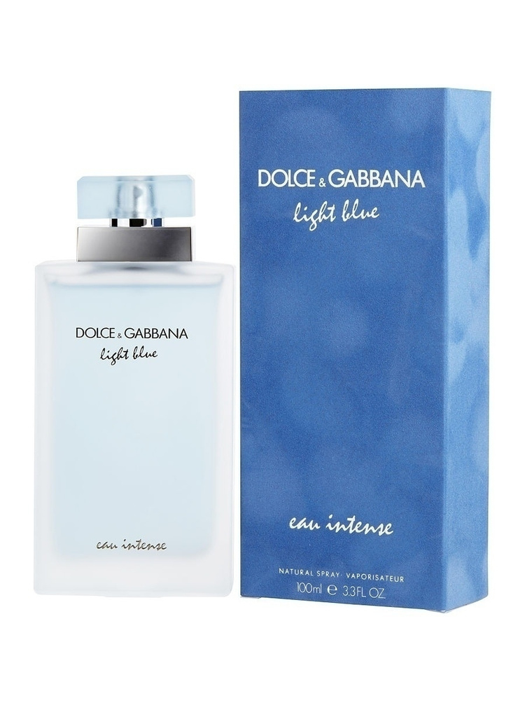 D & g store light blue eau intense