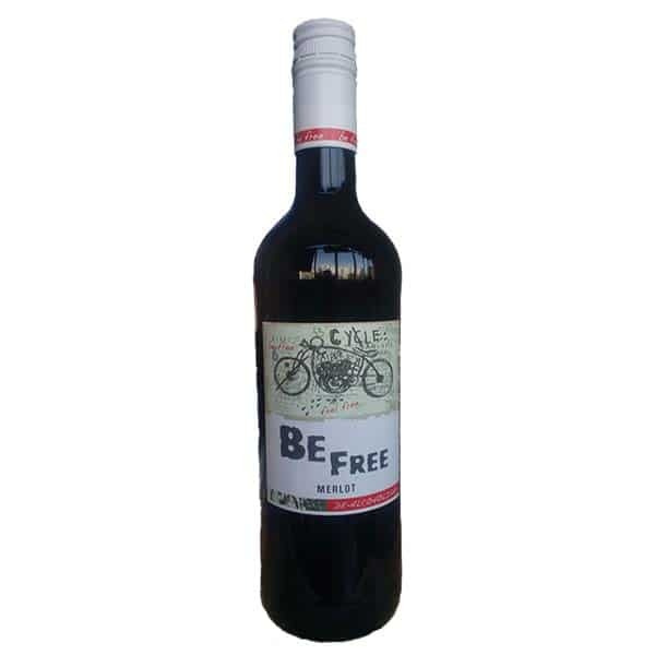 Вино безалкогольное BE FREE Мерло красное полусладкое, 0.75 л  #1