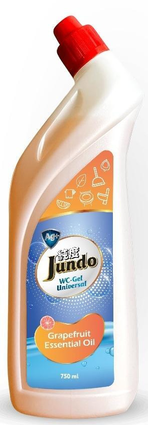 Jundo WC-Gel Universal Grapefruit Гель концентрированный для сантехники универсальный с маслом грейпфрута #1