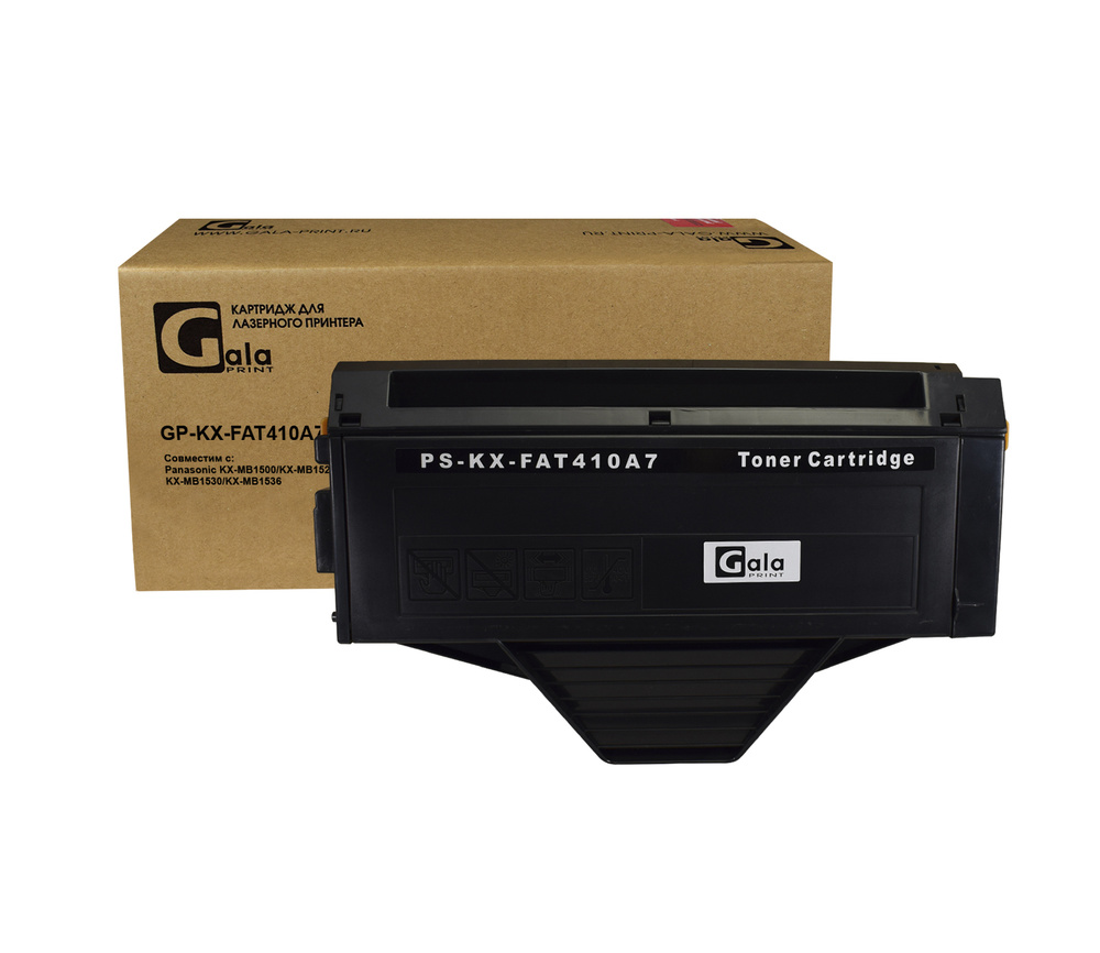 Картридж GalaPrint KX-FAT410A7 для Panasonic KX-MB1500/KX-MB1520/KX-MB1530/KX-MB1536 лазерный, совместимый #1