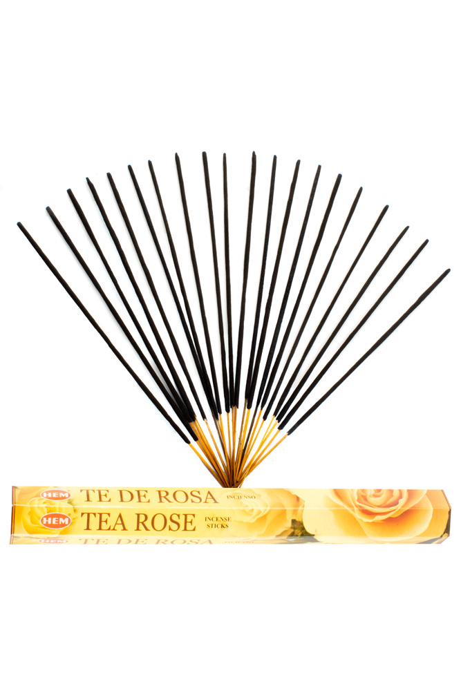 Благовония HEM "Tea rose" / ХЕМ "Чайная роза" 20 палочек #1