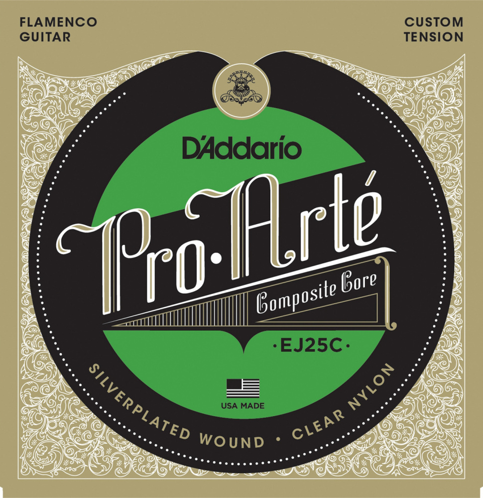 Струны для классической гитары D'Addario Pro-Arte Composite Core, Clear Nylon, Custom Tension EJ25C  #1