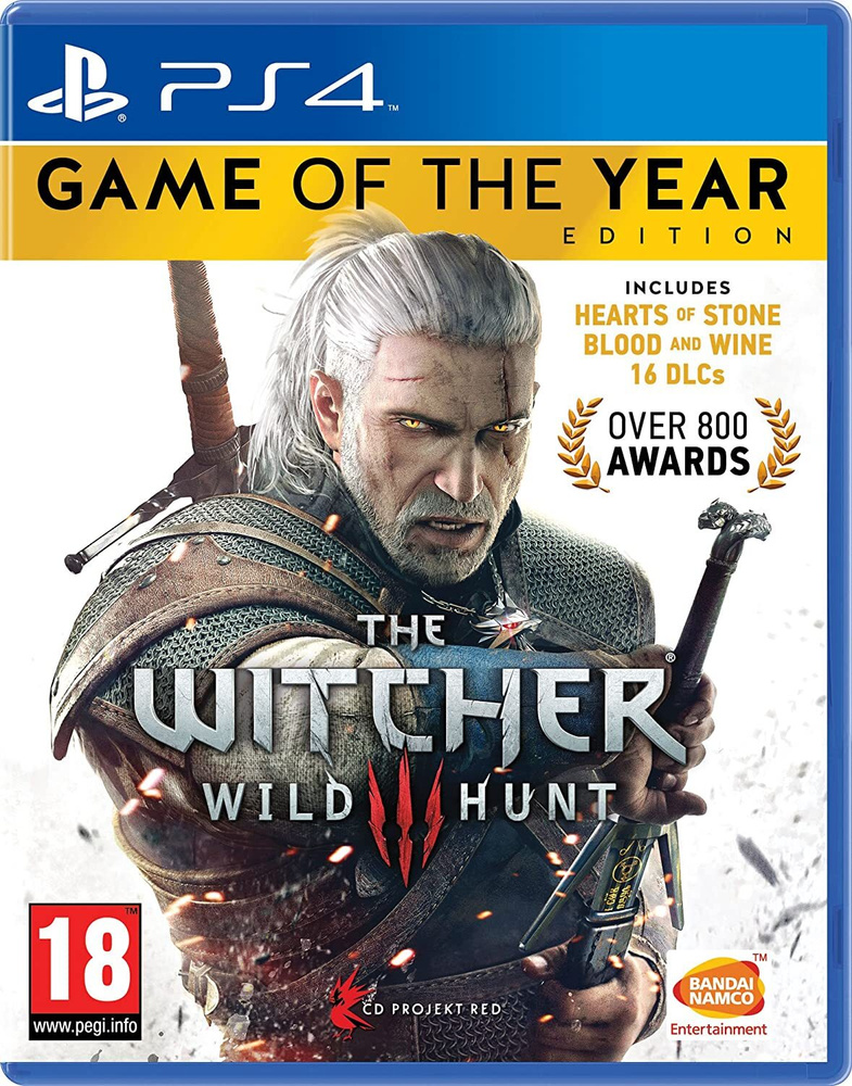 Игра PS4 The Witcher-3 Wild Hunt Game of Year Edition (рус. cубт) (PlayStation 4, Русские субтитры)  #1