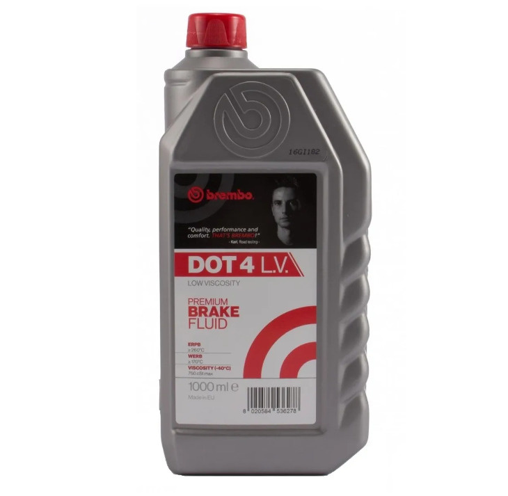 Жидкость тормозная Low Viscosity DOT4 1 литр,  L04210 #1