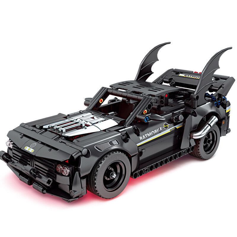 Конструктор для мальчика Бэтмен Batman Бэтмобиль Машина с инерционным механизмом совместим с лего  #1