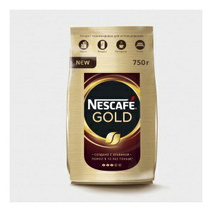 Кофе Nescafe Gold растворимый 750 г #1