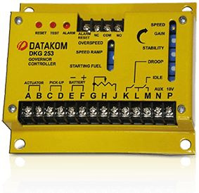 DKG-253 Электронный регулятор оборотов (Вых.акт. 10А) - купить по ...