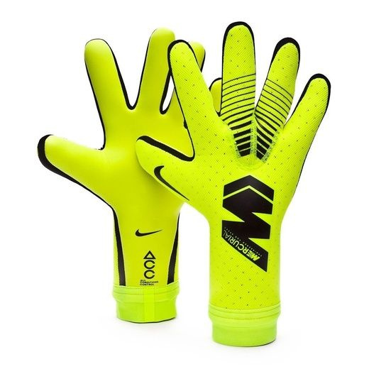 Вратарские перчатки Nike Mercurial Goalkeeper Touch Elite, зеленый, размер 8  #1
