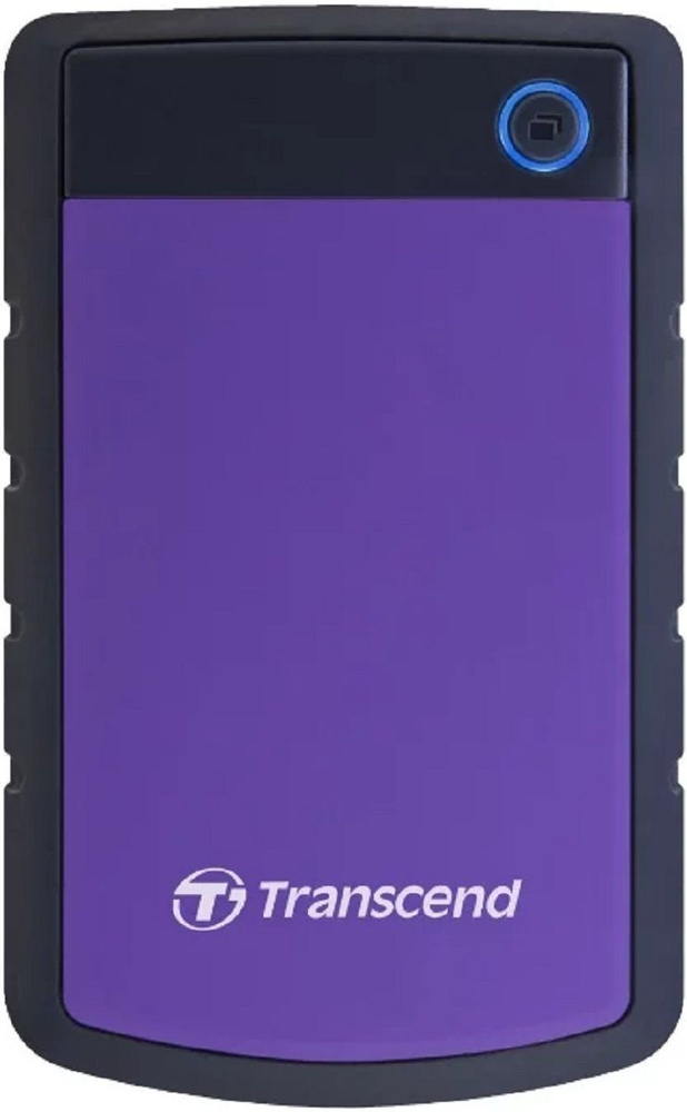 Transcend 1 ТБ Внешний жесткий диск (TS1TSJ25H3P), фиолетовый #1