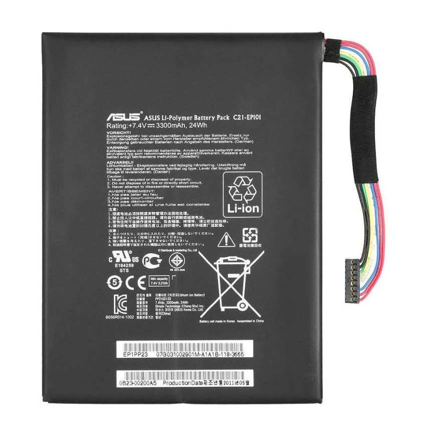 Аккумуляторная батарея MyPads 3300mAh C21-EP101 на планшет Asus EEE Pad Transformer TF101/TF101G + инструменты #1