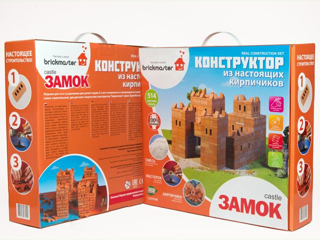 Конструктор-кирпичики Brickmaster Замок, 514 дет. 101 #1