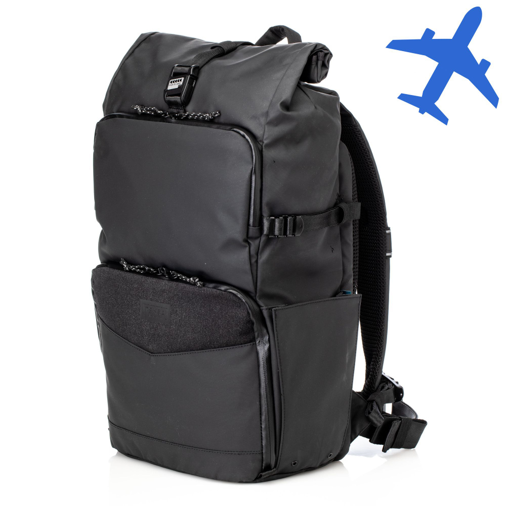 Фоторюкзак с отделением для фотоаппарата, ноутбука и личных вещей, Tenba DNA Backpack 16 DSLR, черный #1