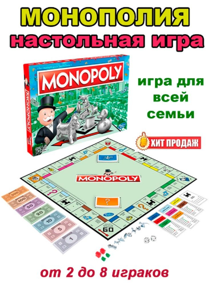 Монополия - настольная игра, классическая #1