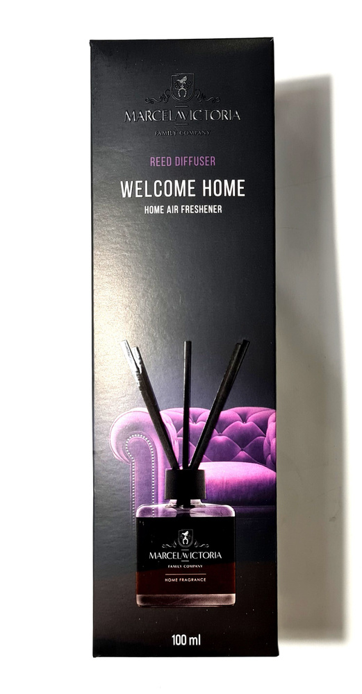 Ароматический диффузор с палочками для дома и авто, домашний освежитель REED DIFFUSER WELCOME HOME  #1