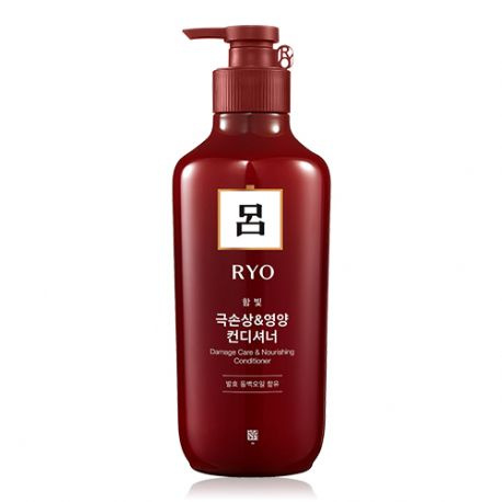 Ryoe Кондиционер для ослабленных волос (красный) Hambitmo Damage Care Conditioner  #1