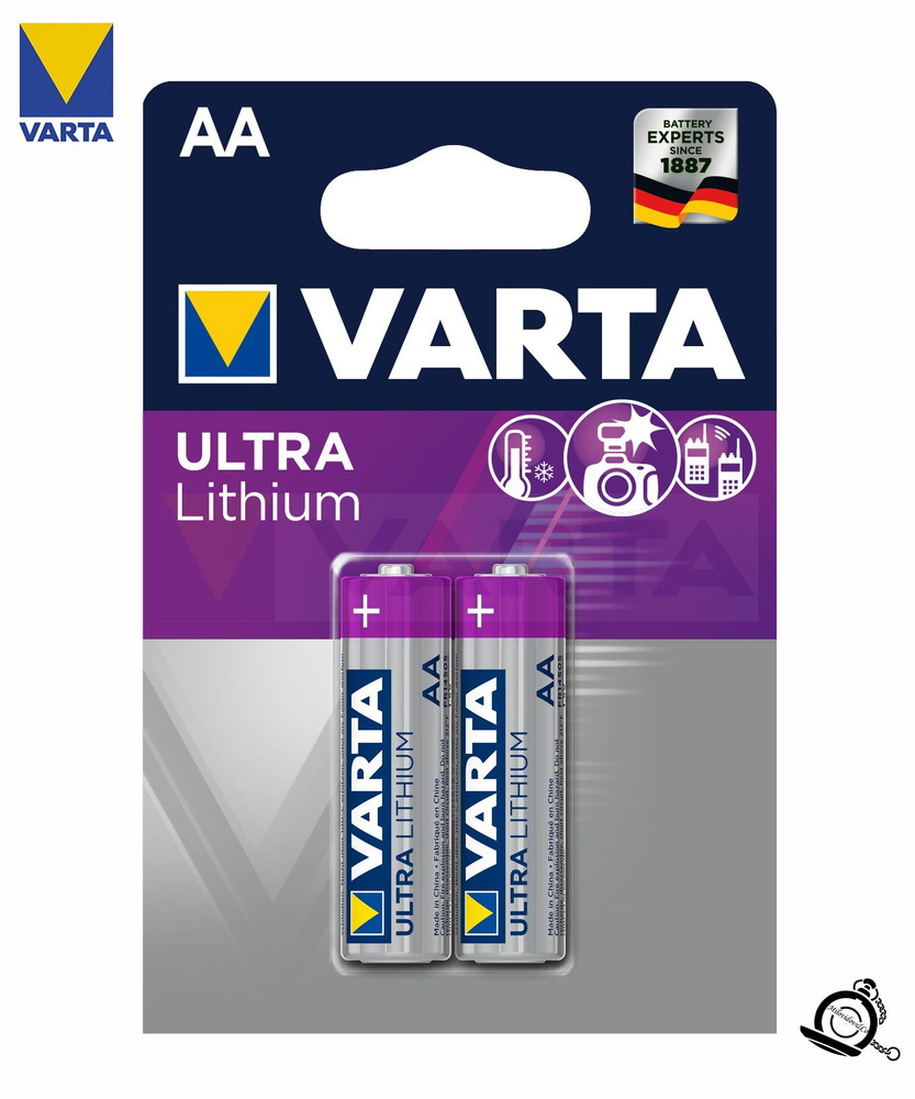 Varta Батарейка AA, Литиевый тип, 1,5 В, 2 шт #1