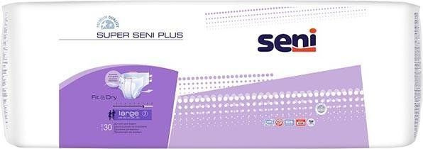 Seni / Сени Super Plus Подгузники для взрослых дышащие одноразовые для высокой степени недержания размер #1