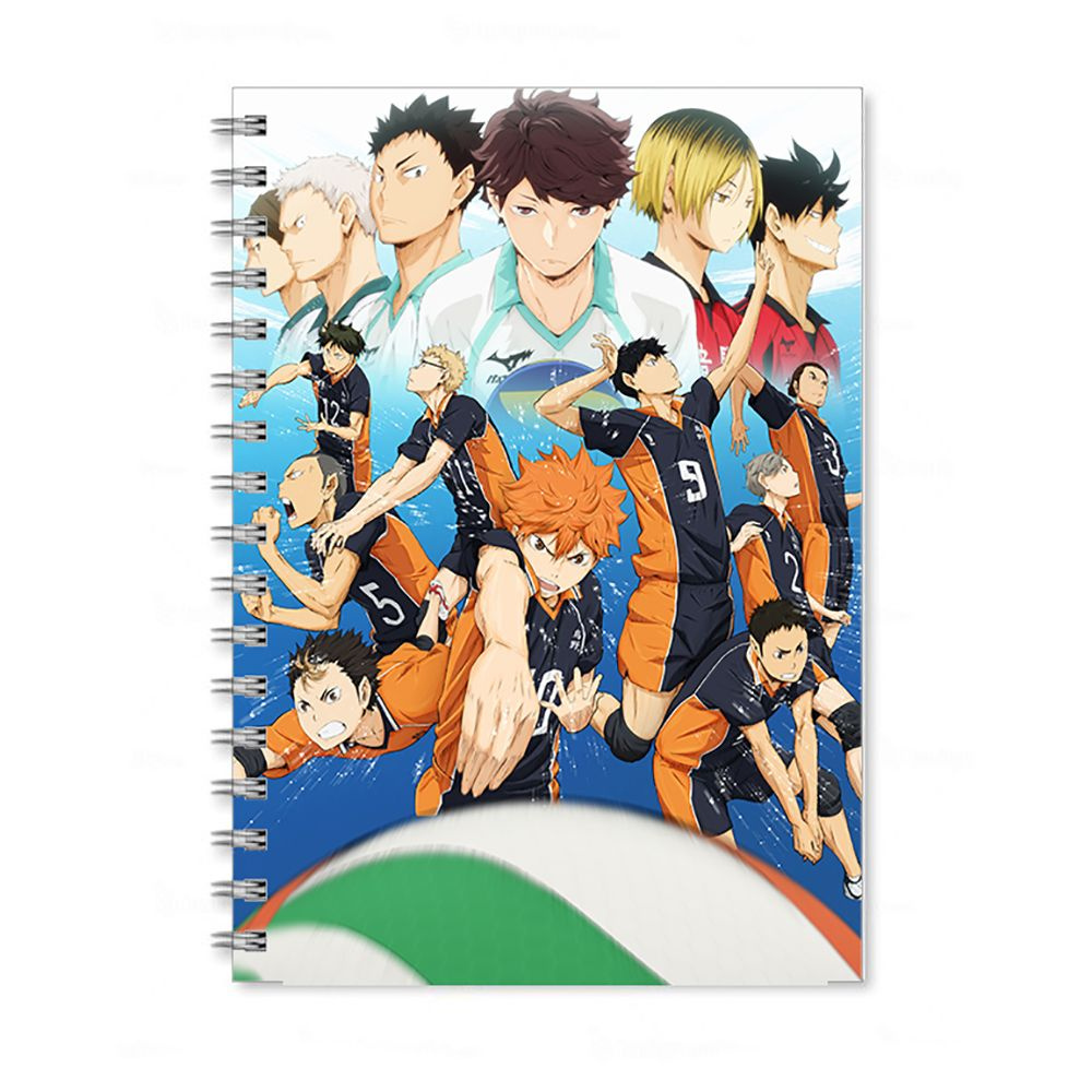 Скетчбук по аниме Волейбол!! (Haikyuu!!) А5 40 листов #1