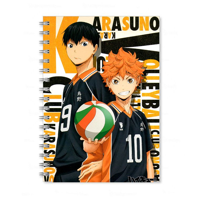 Скетчбук по аниме Волейбол!! (Haikyuu!!) А5 40 листов #1