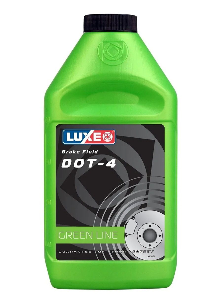 Тормозная жидкость Luxe Green Line DOT4 910 г 638 #1
