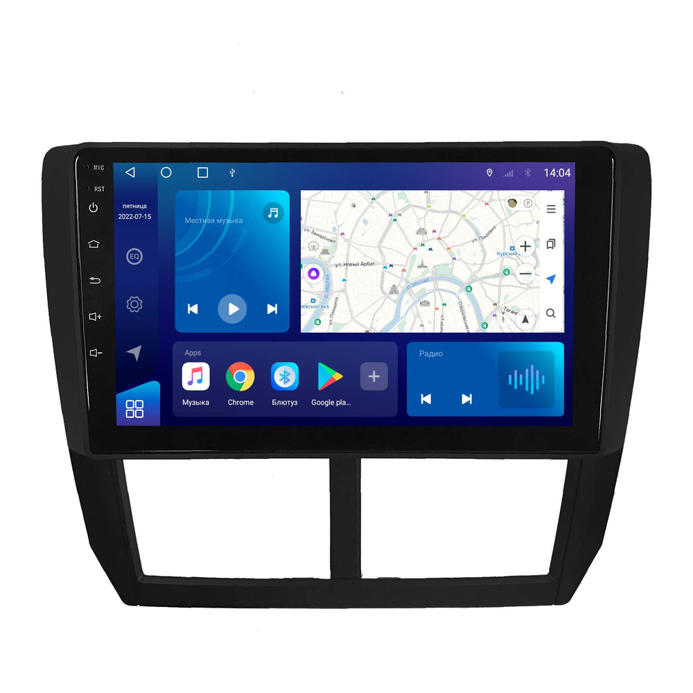 Магнитола Qled DSP на Subaru Forester 2007-2012 / Impreza 2007-2015 Android 4/32GB #1