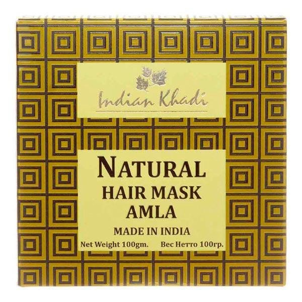 Natural Hair Mask AMLA, Indian Khadi (АМЛА натуральная маска для волос, Индиан Кхади), 100 г.  #1