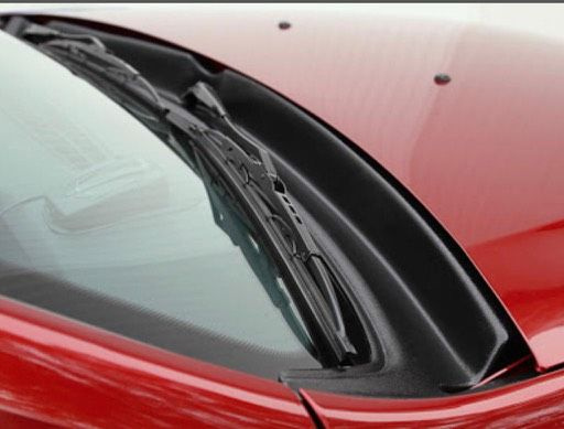 Защитная накладка в проем стеклоочистителей (жабо) для Renault Duster 2010-2019  #1