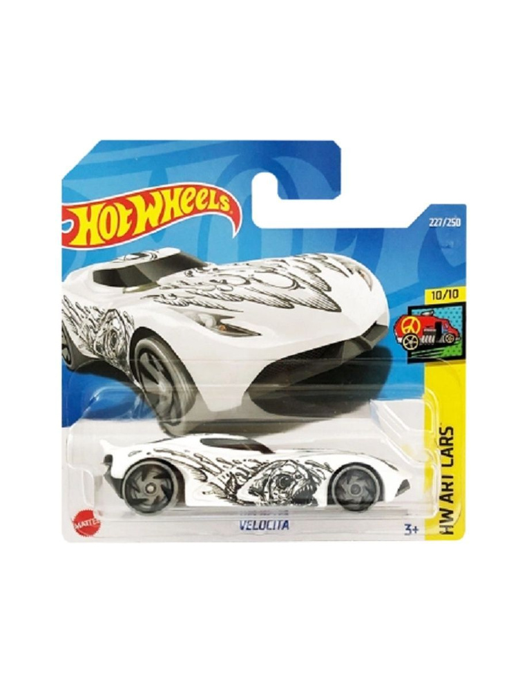 HCW41 Машинка металлическая игрушка Hot Wheels коллекционная модель VELOCITA белый  #1