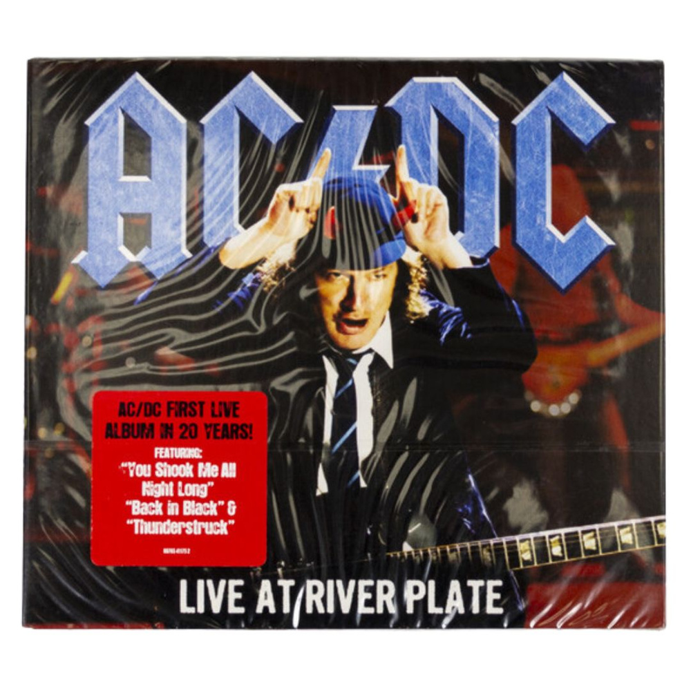Audio CD Двойной CD "AC/DC - Live At River Plate" Альбом Мирового.