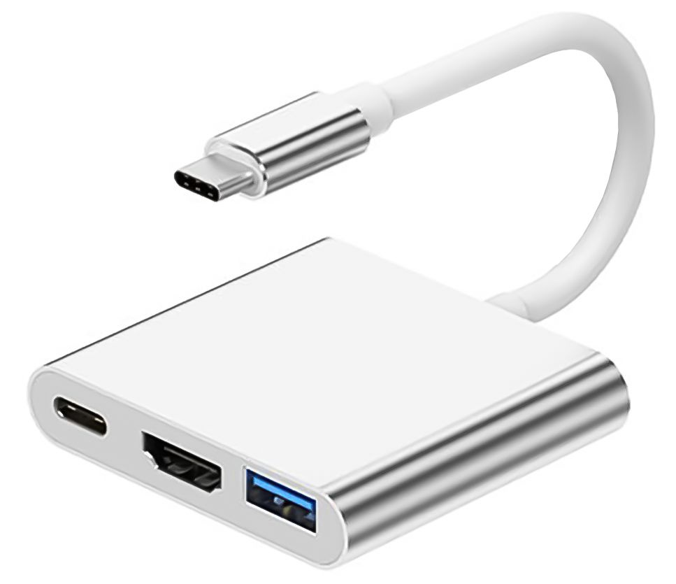 USB Hub 3.0 - Type C концентратор на 3 порта / USB 3.0 / высокоскоростной хаб / hub для apple для ноутбуков, #1