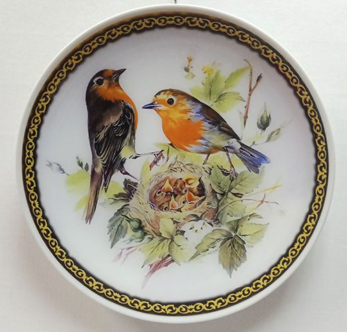Декоративная тарелка "Птицы", 20 см #1