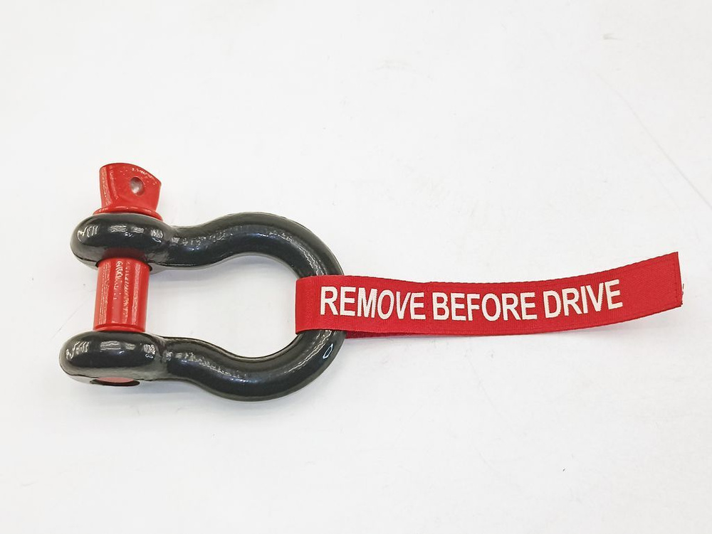 Шакл для крепления буксирного троса и блоков лебёдки 20 мм 3/4 до 4,75 ...