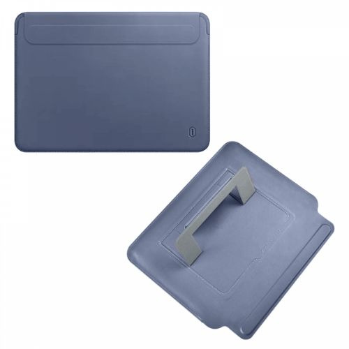 Чехол для ноутбука с подставкой WiWU Skin Pro Portable Stand Sleeve для MacBook Pro 14.2 inch - Синий #1